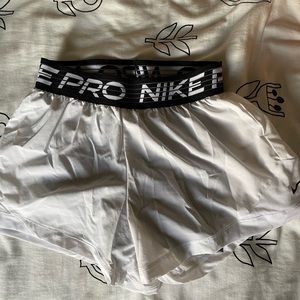 Nike Pro Shorts With Built in Spandex